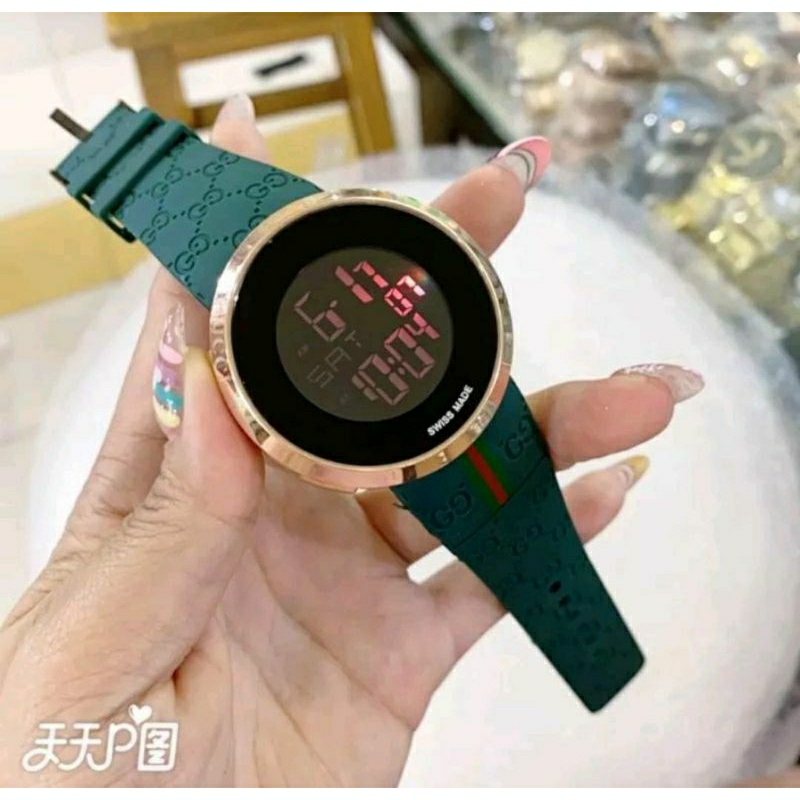 NEW SALE! Jam Tangan G*cci Wanita Digital Tahan Air Kasual Terlaris Bayar Dirumah