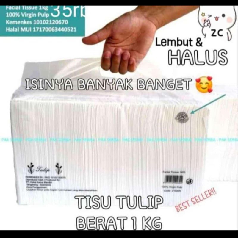 Tisu tulip 1 kg