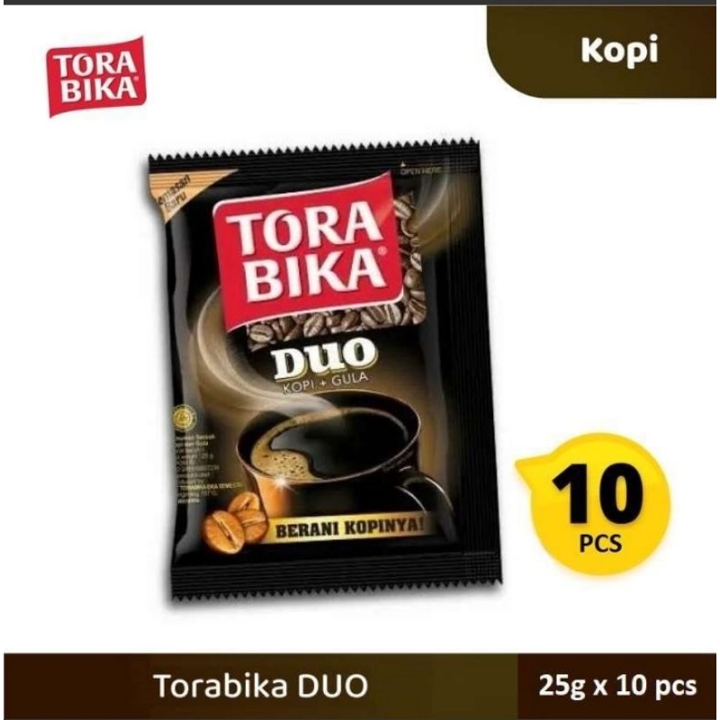 

kopi torabika duo renceng 10 x 25 gr