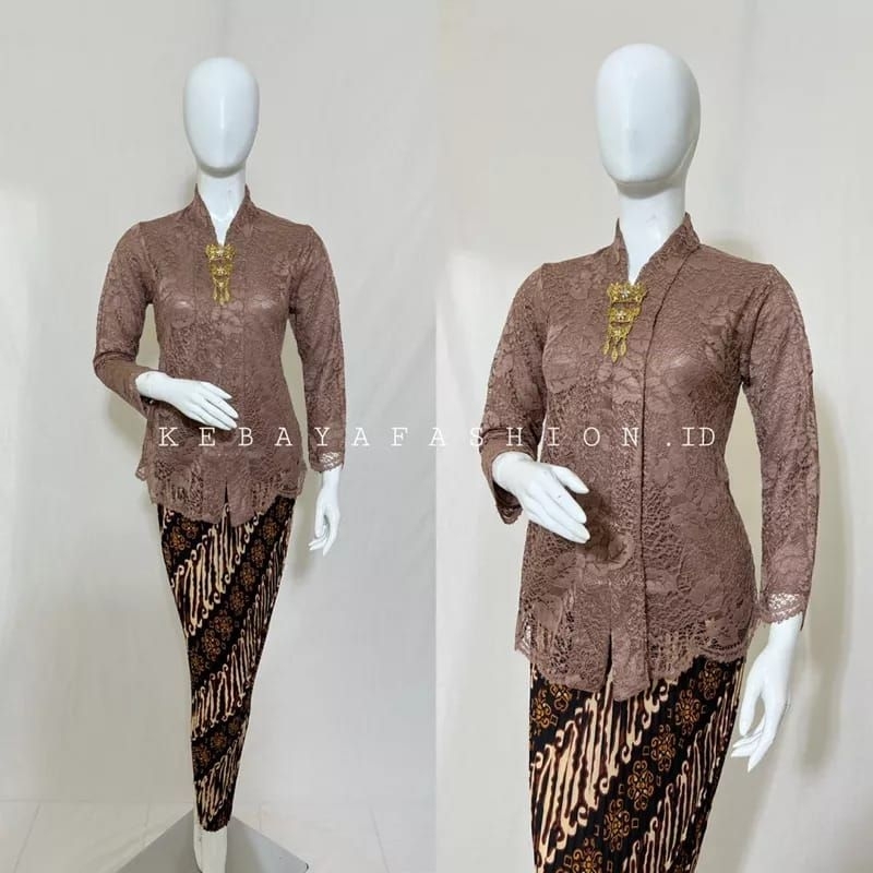 Kebaya Brukat Setelan Kebaya Kartini Modern Baju Kebaya Wisuda Hijab Terbaru Kebaya Remaja Favorit