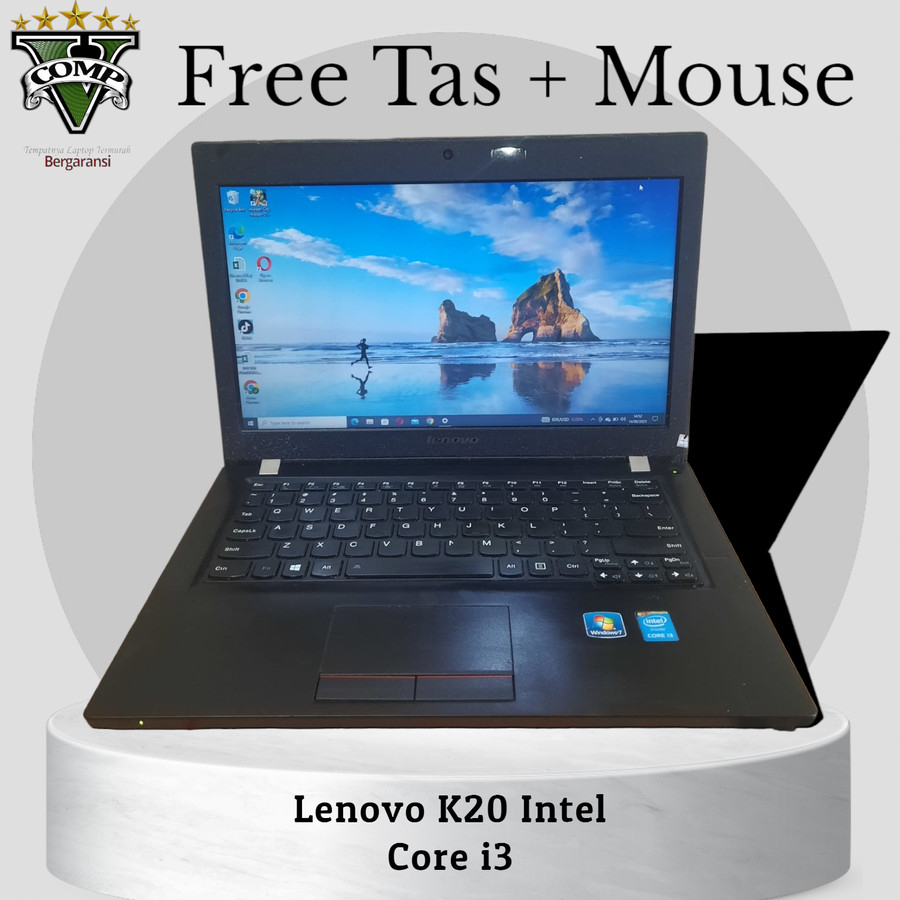 Laptop Lenovo K20, Core i3-5010U, Ram 4Gb, SSD 128Gb, Windows 10