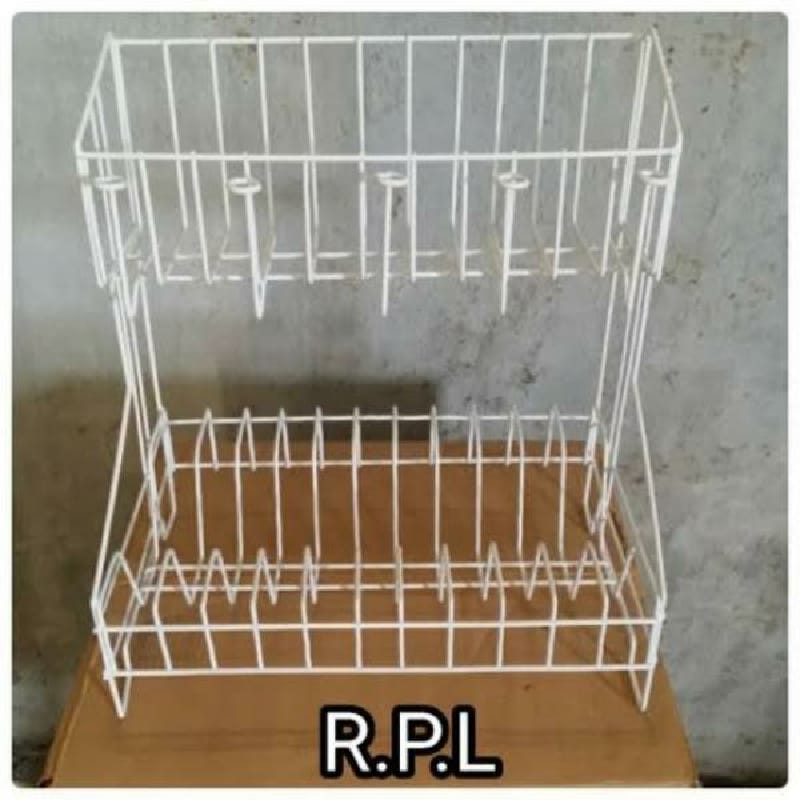 Rak Piring Kawat Sanec 2 Susun RPL DAN RPK 02