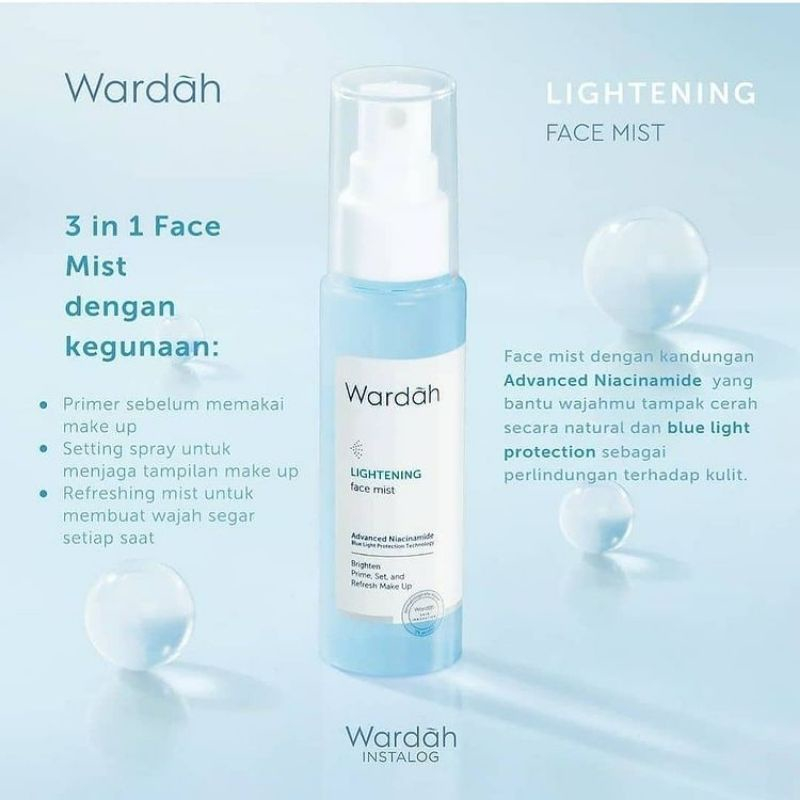 Wardah Lightening Face Mist 60ml