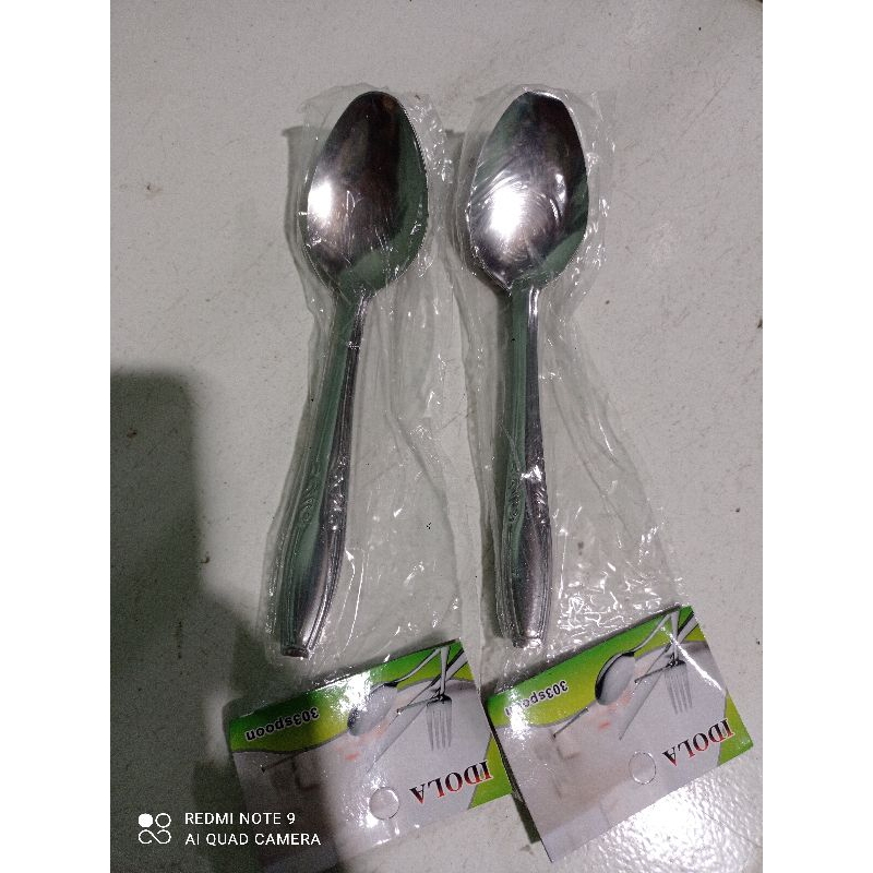 Centong Sayur Wayang Stainless Steel Sendok Nasi Polos Motif Besar