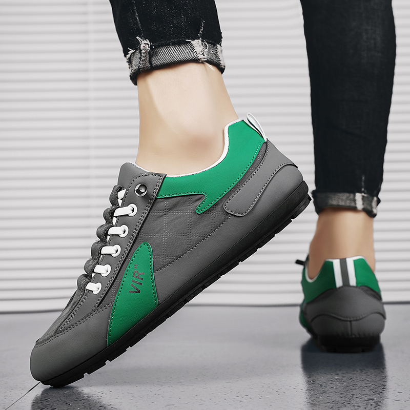 Mainland Sepatu Sneakers Pria Sepatu Tali Olahraga Import Sneakers Model Terbaru MC122
