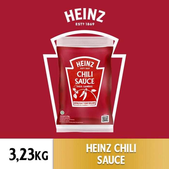 

HEINZ Ketchup Chili Sauce 3,23 kg/ Heinz Saus Sambal