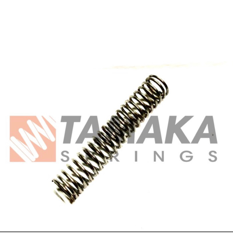 per Spring Pegas Tekan OD 10mm Kawat 1mm Panjang 50mm Baja