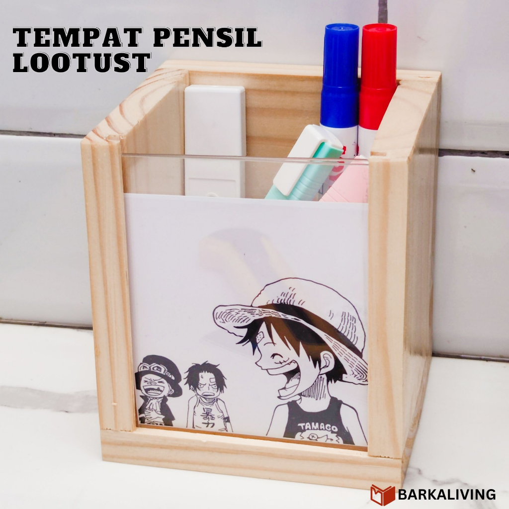 

Tempat Pensil Lootust Stationary Holder