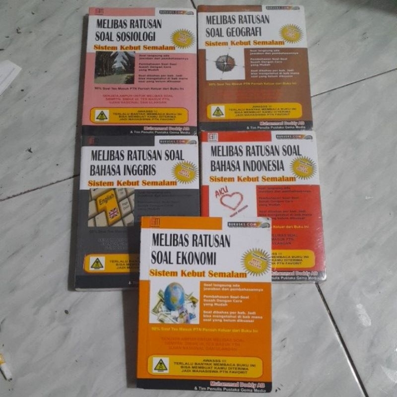 SISTEM KEBUT SEMALAM MELIBAS RATUSAN SOAL GEOGRAFI,SOSIOLOGI,BAHASA INDONESIA,BAHASA INGGRIS DAN EKO