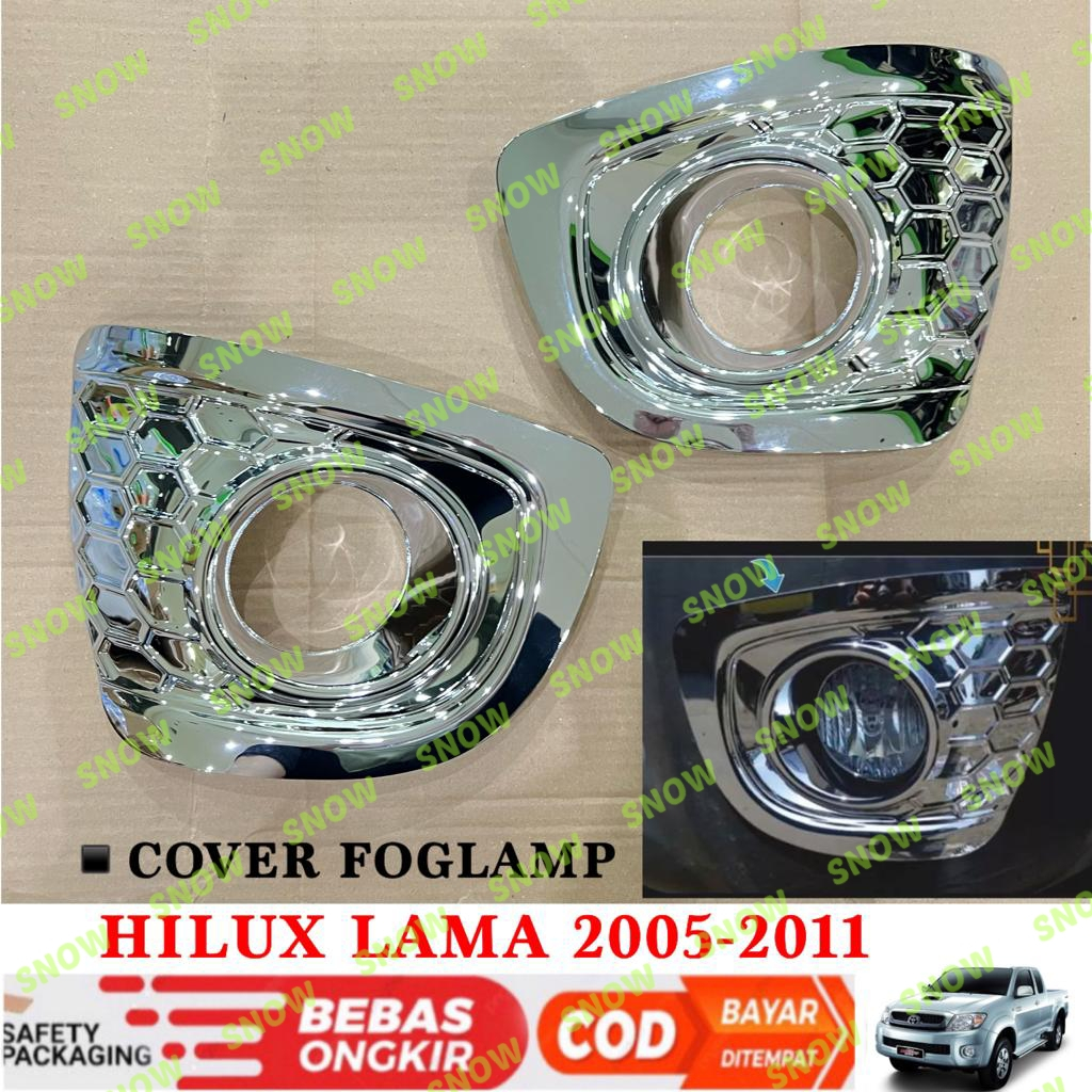 Fog Lamp Hilux Lama 2006 2010 2011 Foglamp Chrome