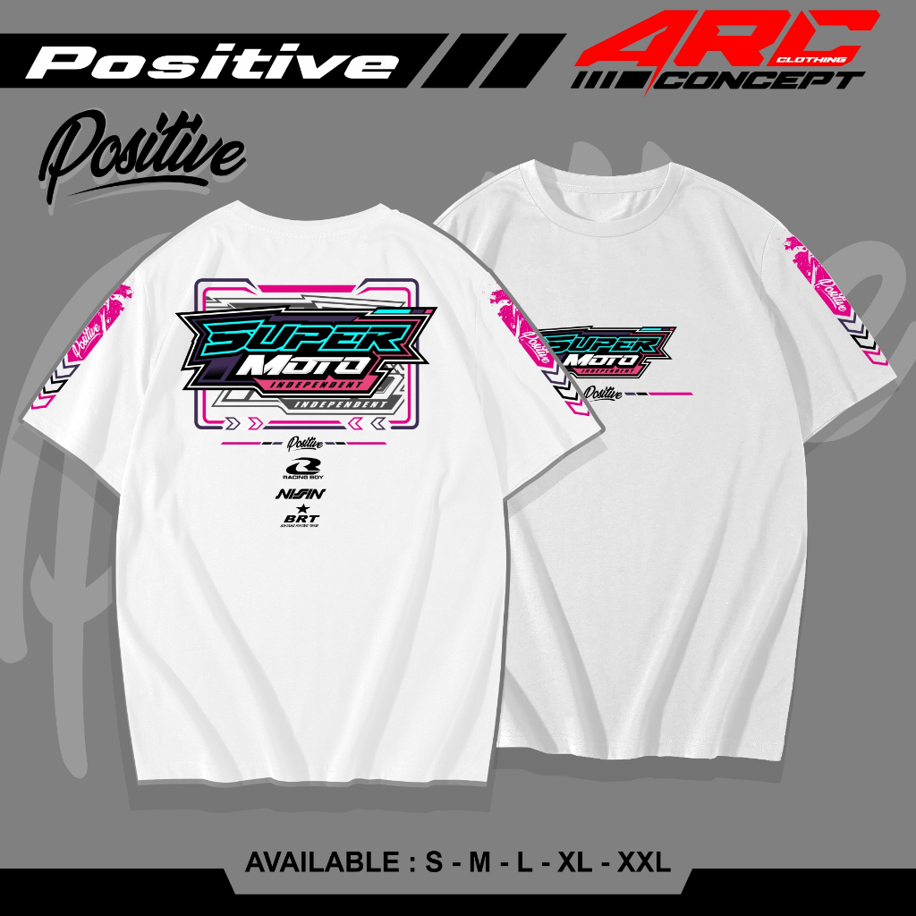 KAOS SUPERMOTO KLX CRF DTRACKER WR 155 - Baju Racing Supermoto Tshirt Otomotif JP-25