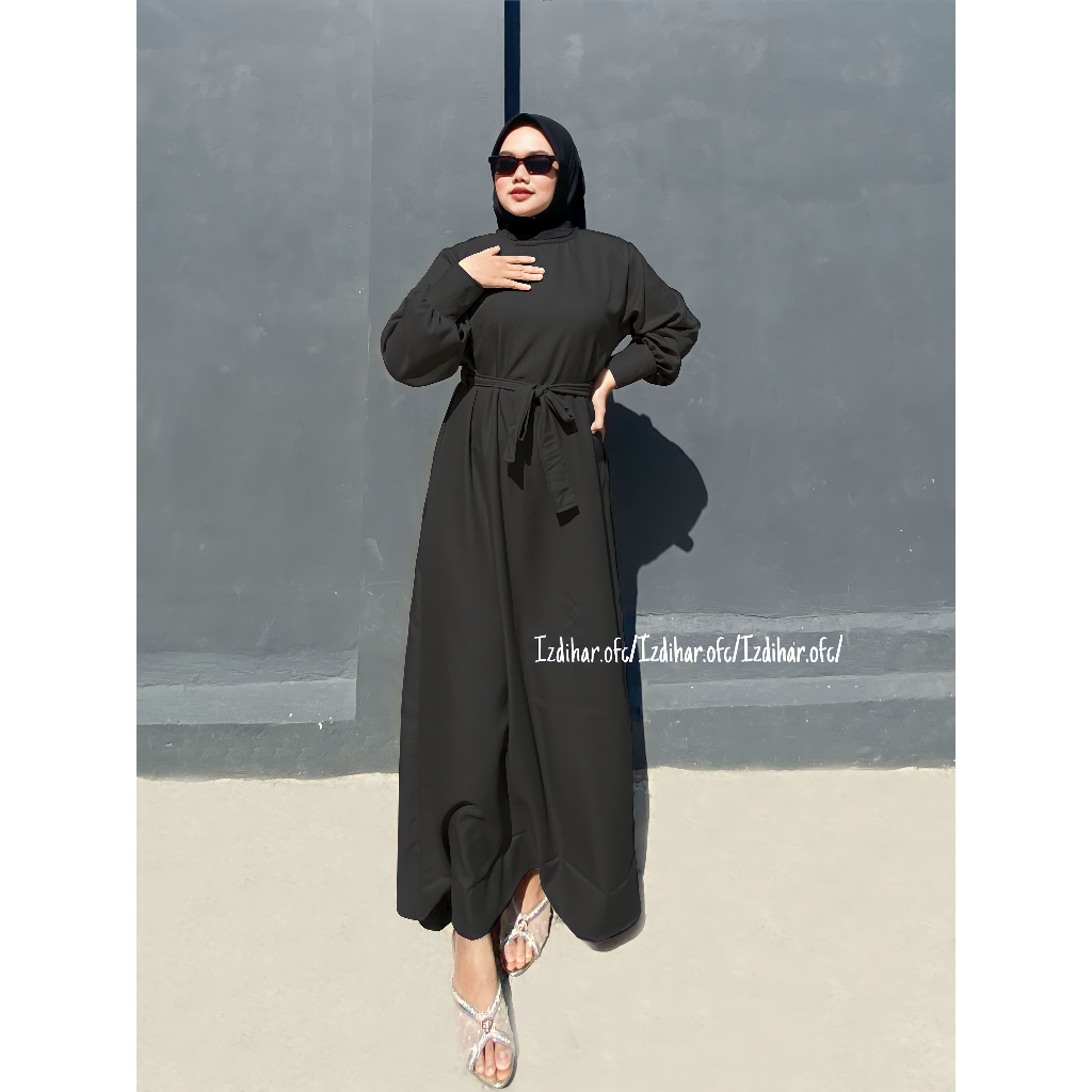 Clara Dress -  dress gamis modern / dress polos modern kondangan / dress model terbaru 2023 / dress modern kekinian / dress model korea / dress model terbaru / dress model belanda / dress modis / dress modern kondangan / dress remaja kekinian