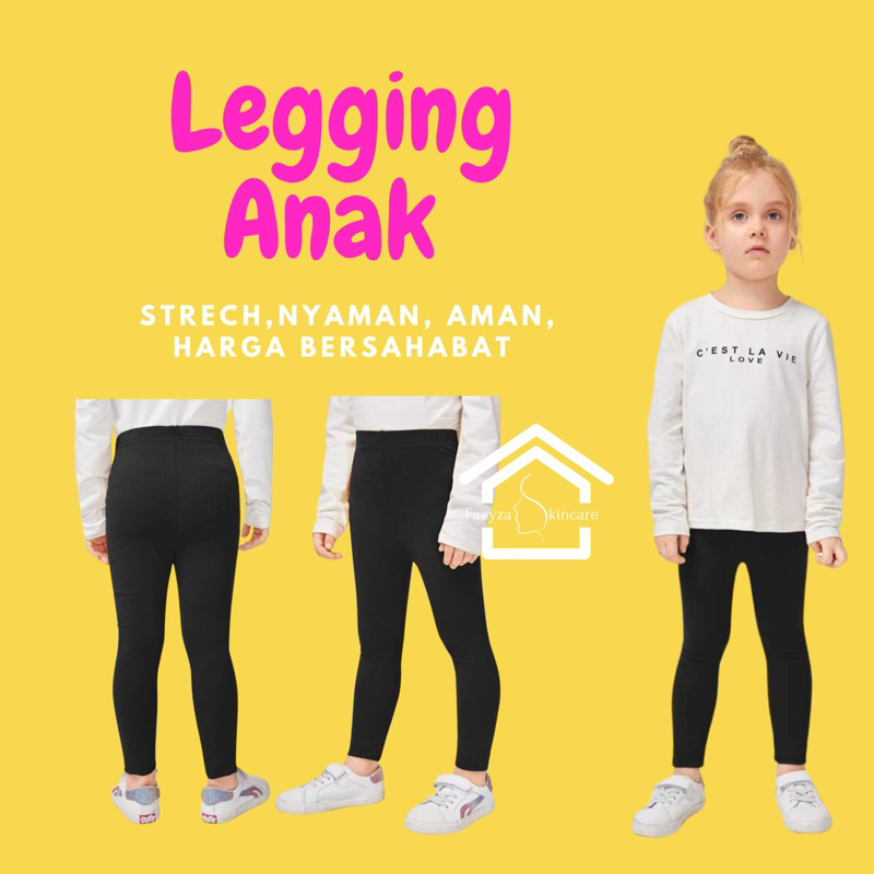 Termurah | Legging Anak Baby Beelope UK 1th s/d 13 th | Leging anak kaos rayon