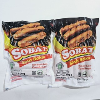 

SOBAT sosis bakar jumbo 7s + mini 12s 500gr