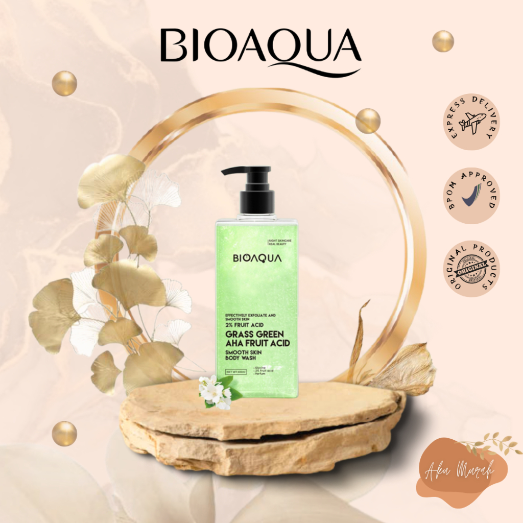 ✨ AKU MURAH ✨ BIOAQUA Perfume Body Wash Sabun Mandi Cair 400ml BPOM