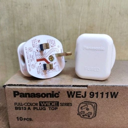 steker AC Panasonic steker kaki 3 colokan AC kaki3