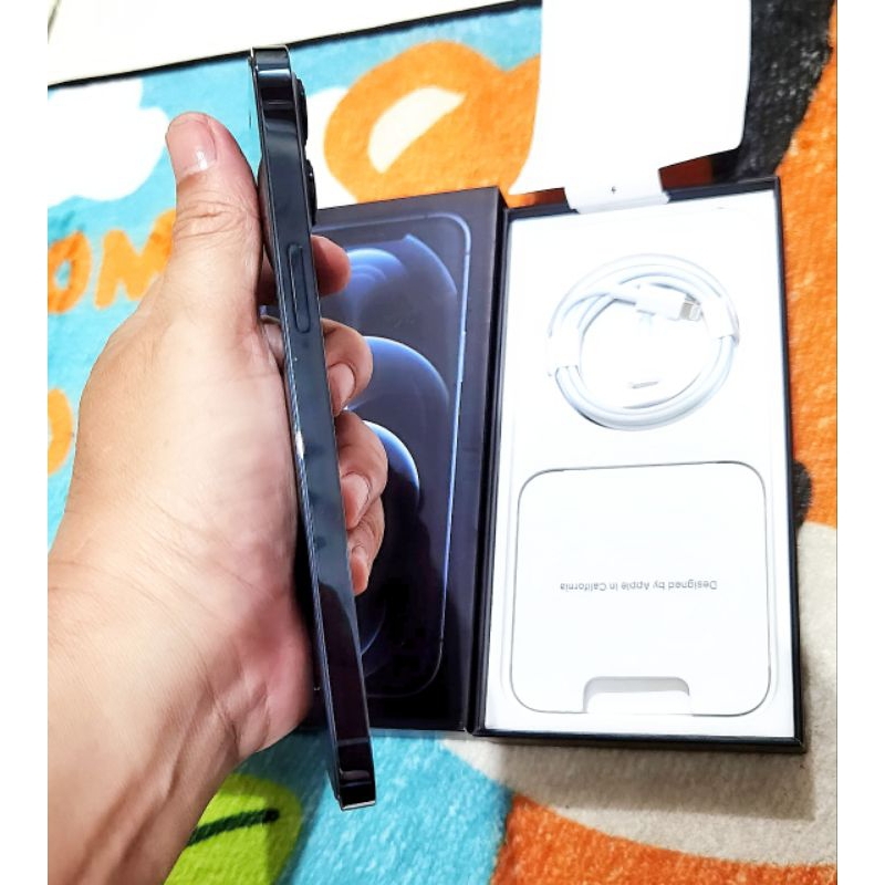 Iphone 12 pro max 256gb ex garansi inter zpa fullset imei aman