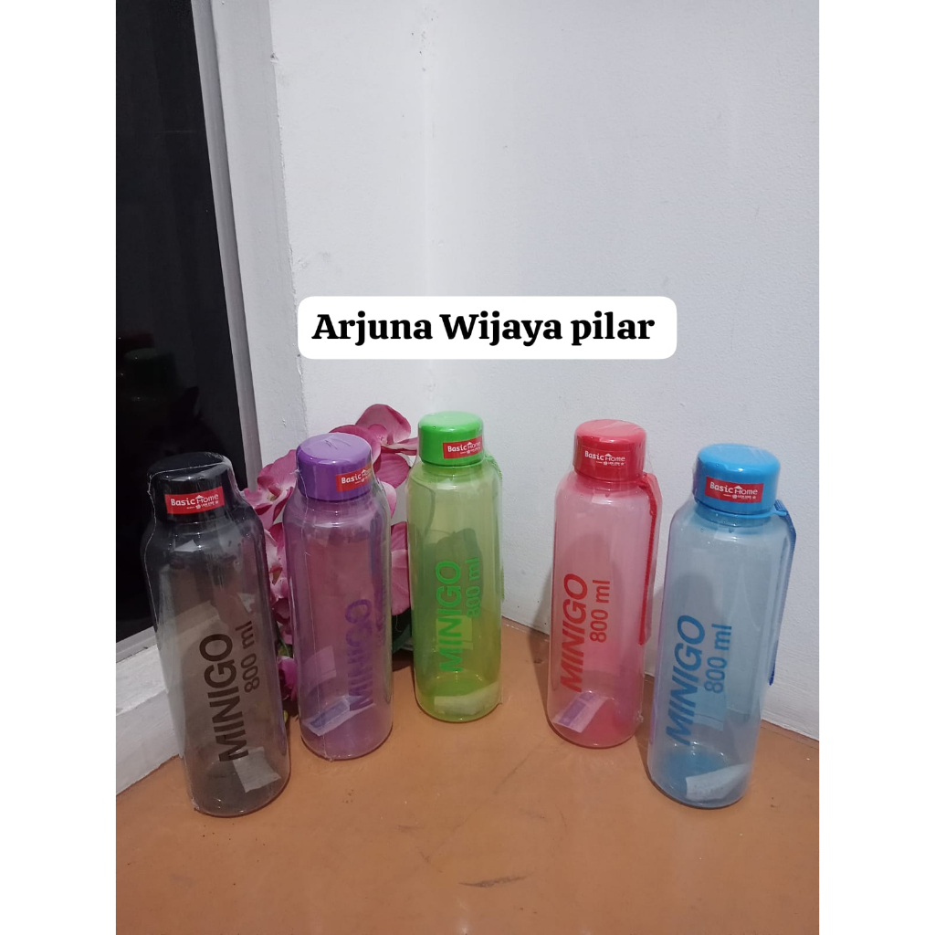 Minigo Botol Minum Basic Home (LION STAR) - 800 ml &amp; 1000 ml