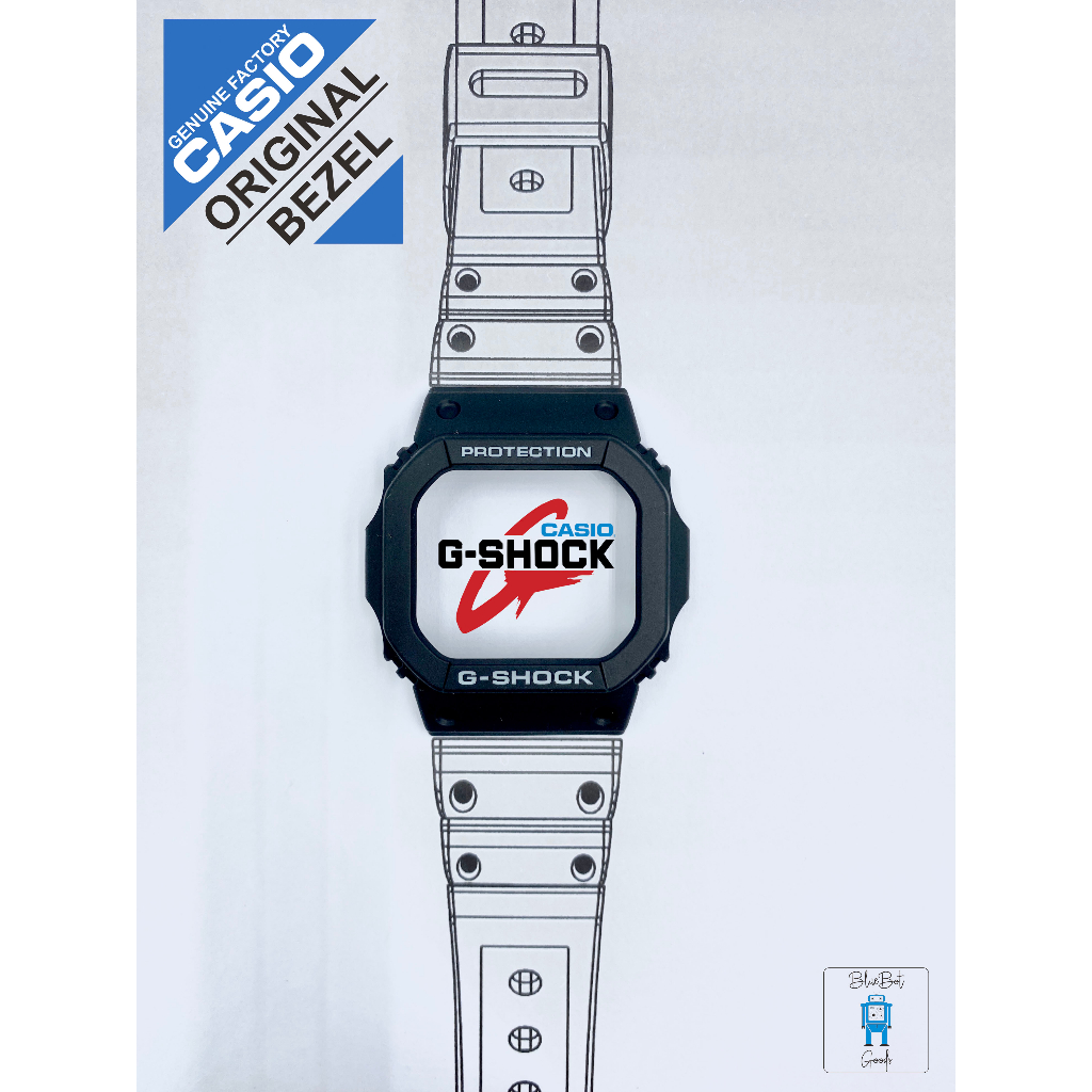 Bezel Casio G-shock original parts G5600E GWM5600 GWM5610 square watch