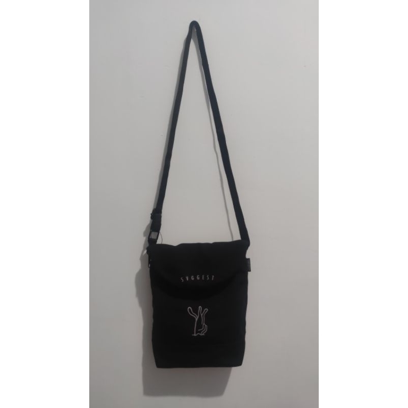 [Preloved] Svggest Mini Sling Bag Fox Black