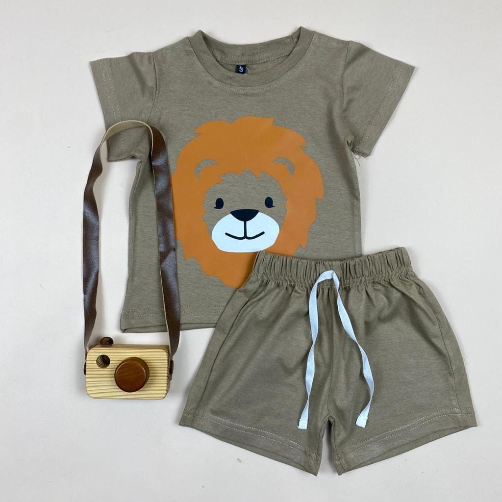 SET BOY TEES EMOT SETELAN UNISEX 6 Bulan -4 Tahun Setelan Baju Anak Pineapple Kids