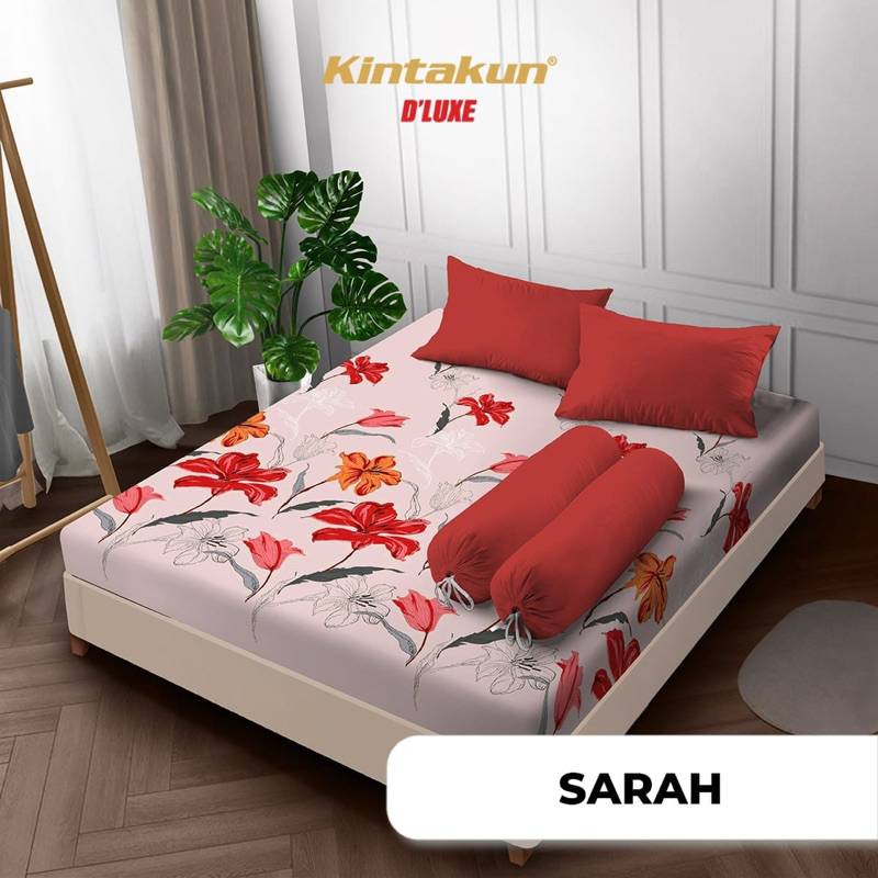 (BISA COD)SPREI KINTAKUN DELUXE UK 180*200 CM DIJAMIN TIDAK LUNTUR