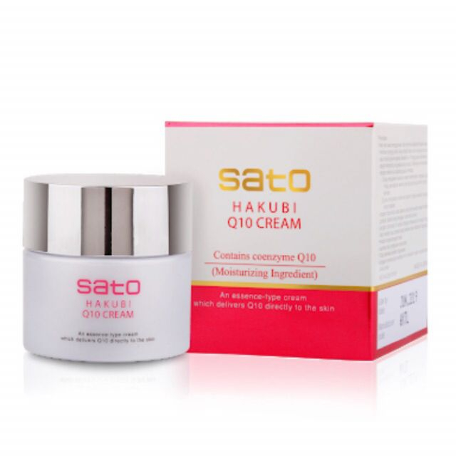 Sato Hakubi Q10 Cream Anti Aging 35gr