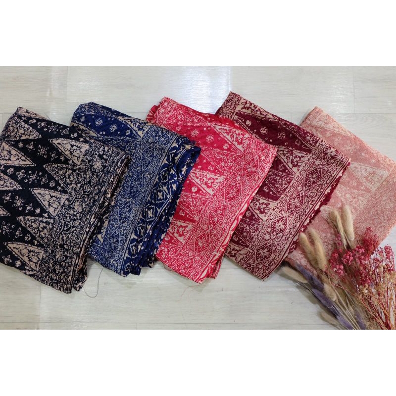 kain batik viscose semi sutra Jupri ciprat khas Cirebon batik Fariza