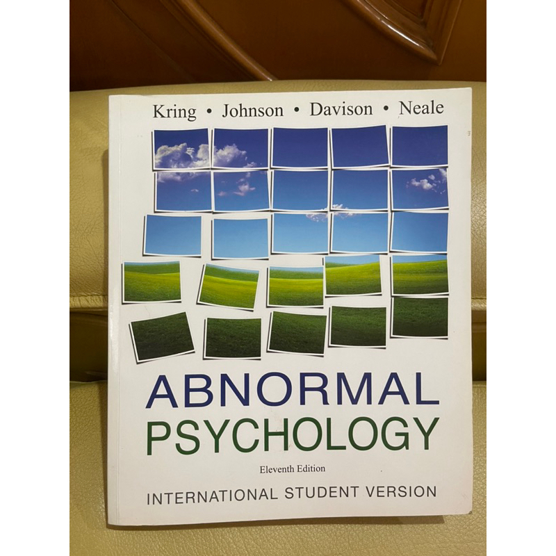 

Abnormal Psychology book buku inggris psikologi