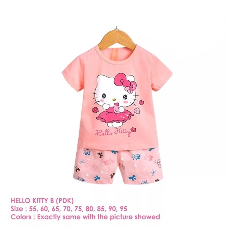 SETELAN IMPORT SABLON BABITU/HELLO KITTY/SUPER DINO/DINOSAURUS/DORAEMON/DAISY DUCK/MICKEY