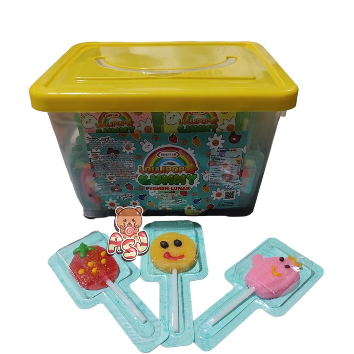 

SWEET ME GUMMY LOLIPOP TUPPERWARE ISI 50
