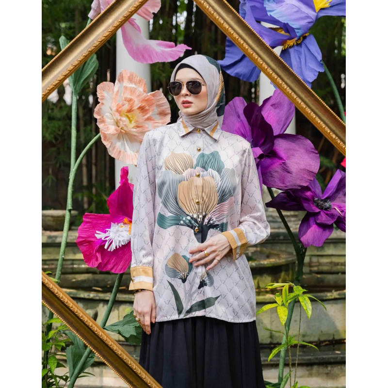 Reverie top Whisper Pink Vivizubedi Preloved All Size