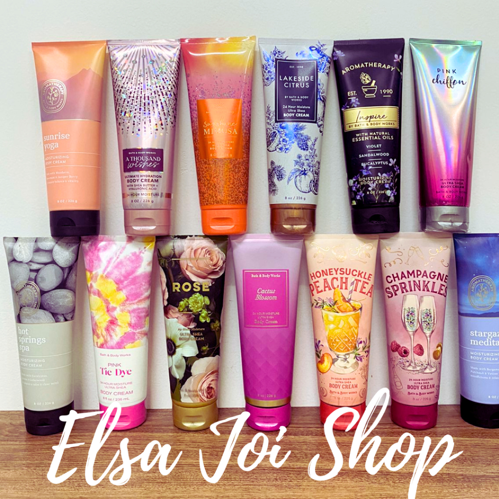 SALE Bath &amp; Body Works BBW BODY CREAM  - 226 Gr