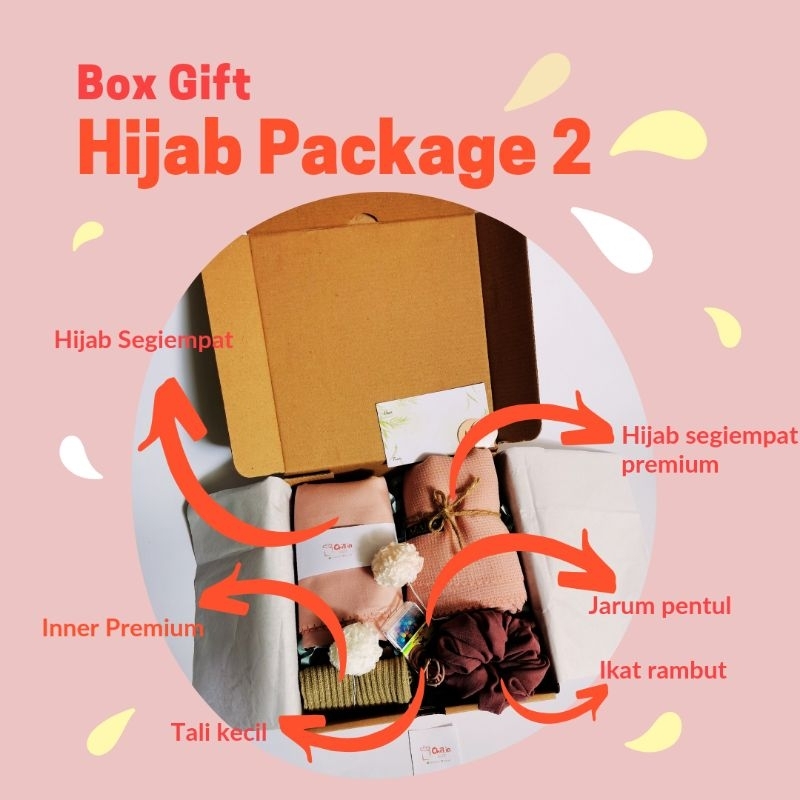 

Hampers Box/ Gift box/ Hijab package