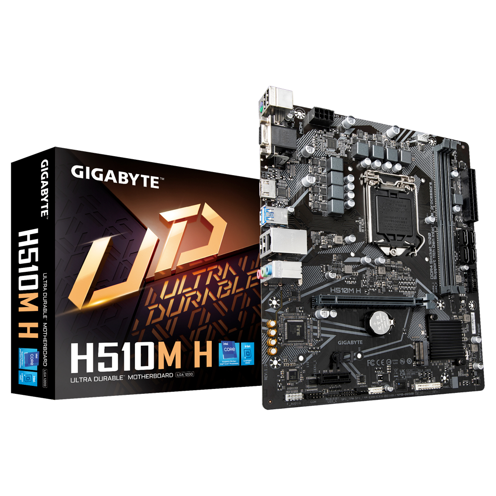 MOTHERBOARD Gigabyte H510M H (Socket Intel LGA 1200, Gen 11, Gen 10)