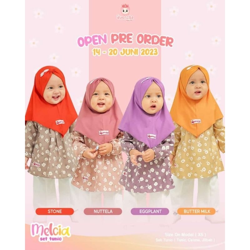 SET TUNIK MELCIA by QUENSHA