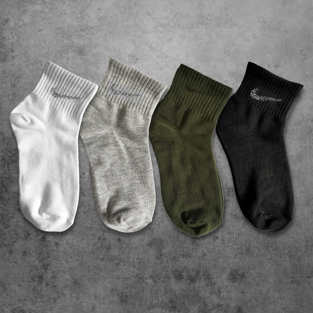 BRGUNIK Kaos Kaki Pendek Sport Kaos Kaki Pendek Tebal KK106