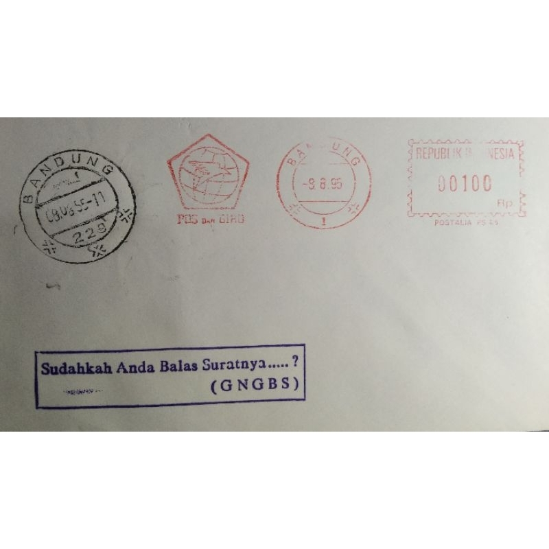 

Sampul Jadul Sudahkah Anda Balas Surat Tahun 1995