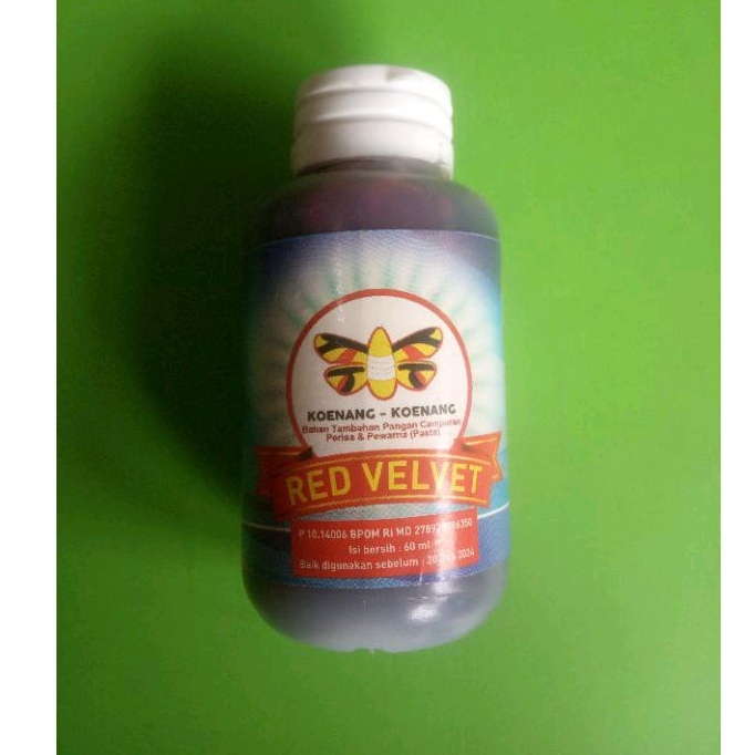 

Pasta red velvet koenang koenang 60ml