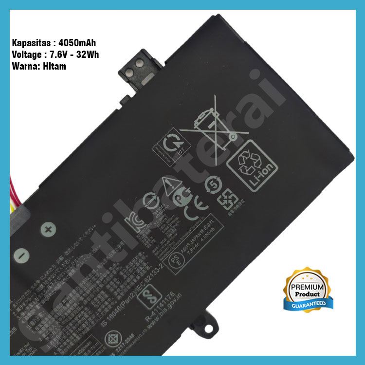 Original Baterai Asus A409 A409MA A409UJ A409JA A409JB A409JP A409FJ