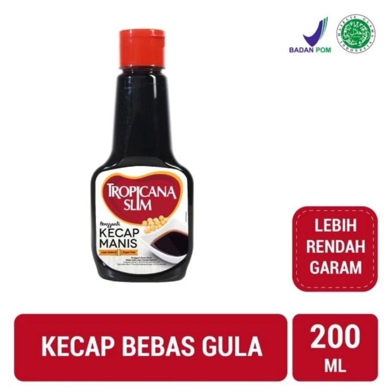 

Tropicana Slim Kecap Manis Bebas Gula