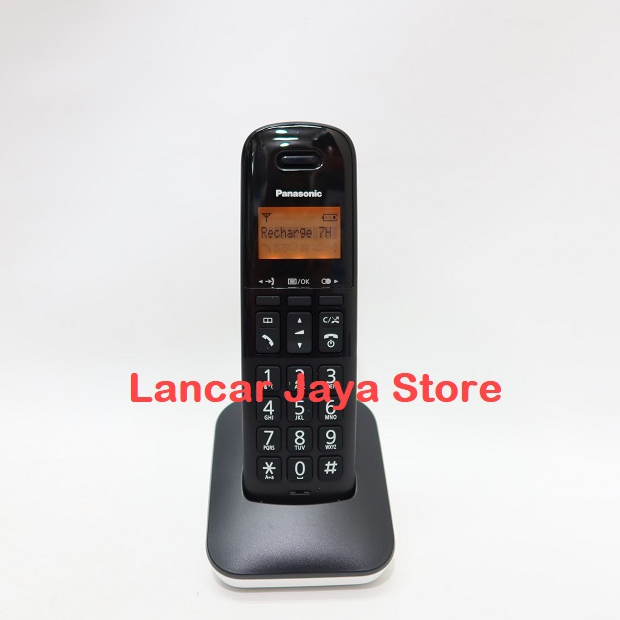 Telepon Panasonic KXTGB610 Merah Cordless Phone Panasonic KX-TGB610