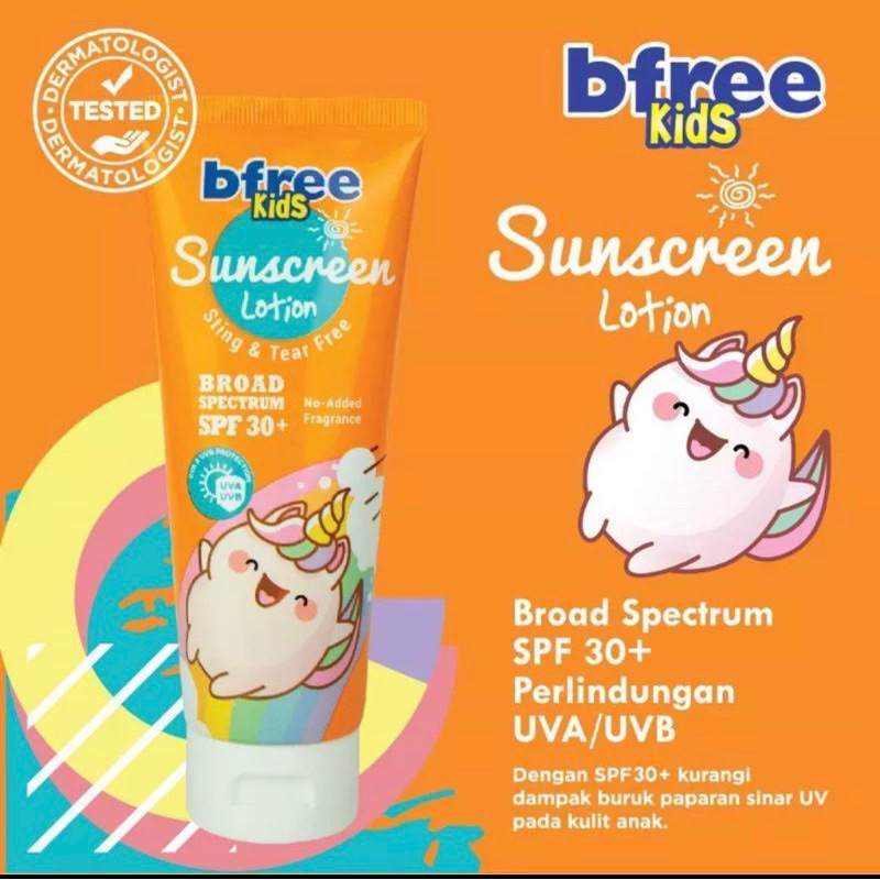 BFREE Kids Lotion | Bfree Kids Sunscreen