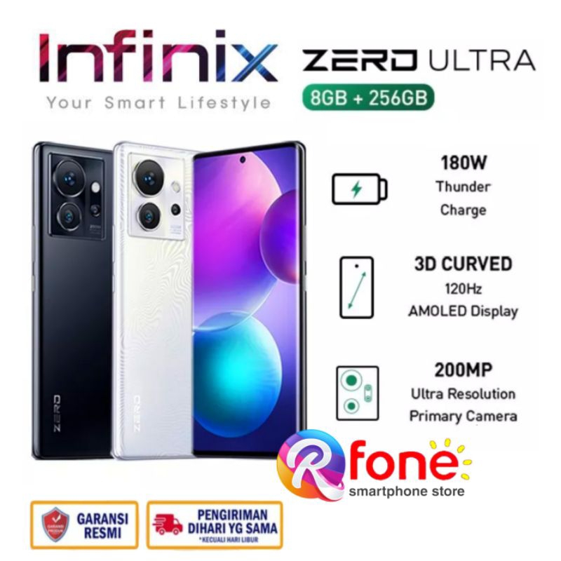Infinix Zero Ultra 5G [ 8/256GB ] NEW BNIB GARANSI RESMI 12 BULAN
