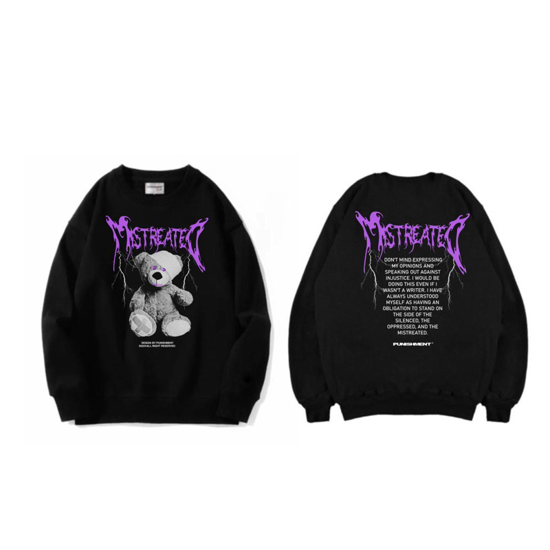 PUNISHMENT CREWNECK ORIGINAL PRIA DAN WANITA KODE 12