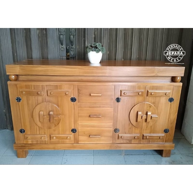 Bufet jati minimalis / Bufet jati / Bufet minimalis / Bufet TV / Meja TV