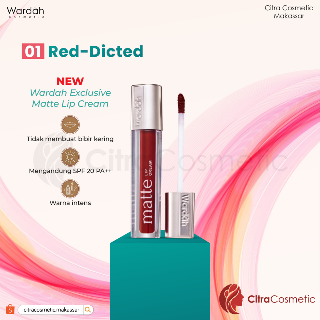 Wardah Exclusive Matte Lip Cream 4 Gr