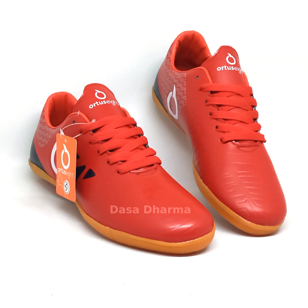Sepatu Futsal Ortus Anak SD Merah Size 33 - 37