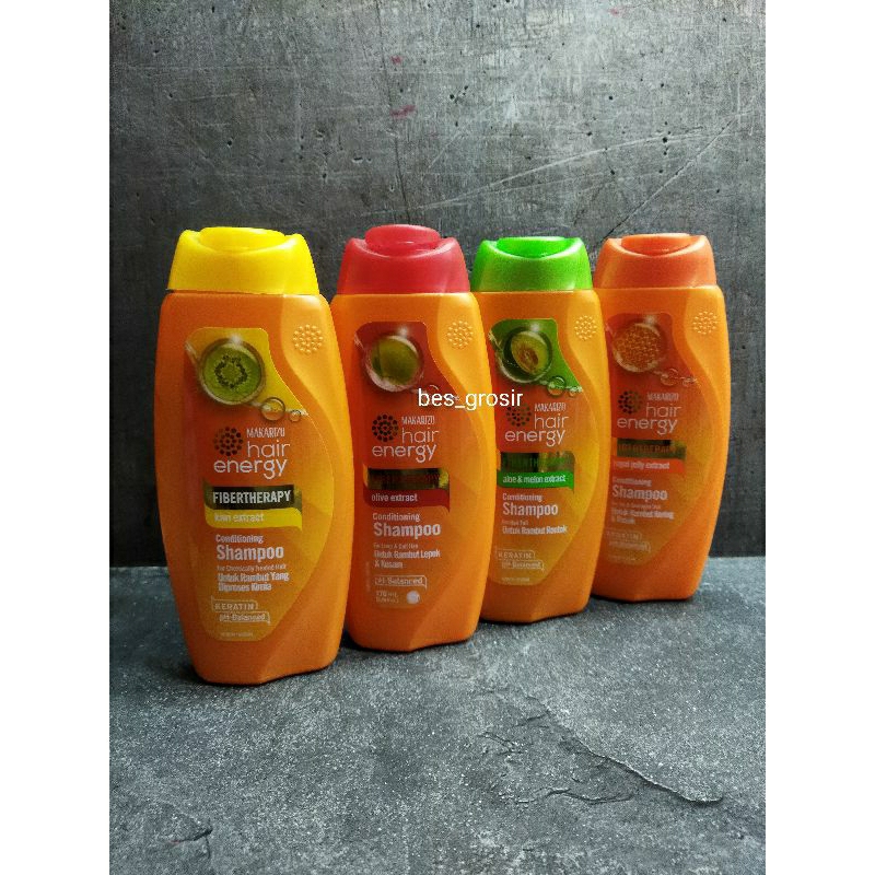 Shampoo makarizo hair energy 170ml ( 1 pcs )