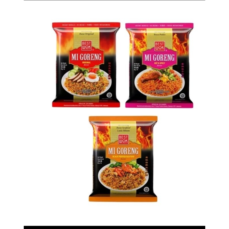 

Best Wok Mie instant Goreng 85gr